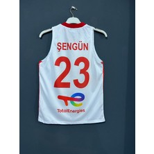 Candy Cup Türkiye Yeni Sezon Baketbol Yetişkin 2025/2026 Beyaz 23 Numara