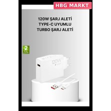 HBG Markt Mey Ithalat® 120W Mi Turbo Akıllı Tanıma Çipli Hızlı Şarj Cihazı Taşınabilir ve Dayanıklı
