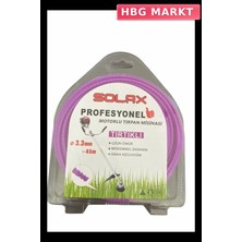 HBG Markt Mey Ithalat® Solax Tırtıklı Tırpan Misinası 3,3 mm 45 Metre