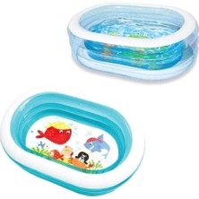 Empressco Şeffaf Oval Havuz 163X107X46 cm