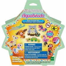 Melonika 31602 Aquabeads Star Bead Arkadaşlar Seti / Yedek Boncuk Paketi / Eph / +4 Yaş