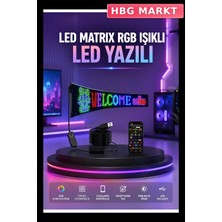HBG Markt Rgb LED Panel Modern Tasarım ve Güçlü Işık Performansı