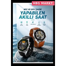 HBG Markt Akıllı Saat: Tüm Telefonlarla Uyumlu, Değiştirilebilir Kordonlu