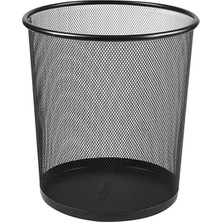 Moontime Alaçatı Globox Çöp Metal File Çöp Kovası 11 Lt Ofis Boy