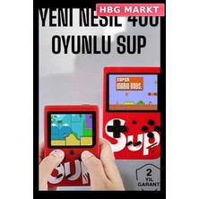 HBG Markt Sup 400 Oyunlu Mini El Konsolu Nostaljik Atari Deneyimi