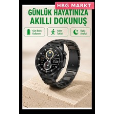 HBG Markt Akıllı Saat Bluetooth Bağlantılı 100-200MAH Batarya