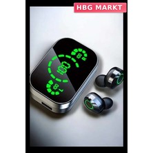HBG Markt Mey Ithalat® Bluetooth Kulaklık Çift Telefon Desteği ve Suya Dayanıklı Powerbankli