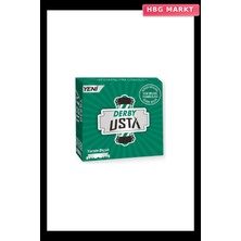 HBG Markt Derby Usta 100 Parça Berber Kırık Jilet