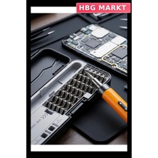 HBG Markt Kablosuz Elektrikli Tornavida Seti 600MAH Li-Pil