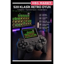 HBG Markt S10 Gamepad 520 Klasik Retro Oyunlu Tv Bağlantılı