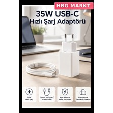 HBG Markt 35W Usb-C Hızlı Şarj Adaptörü ve Type-C Kablo Seti