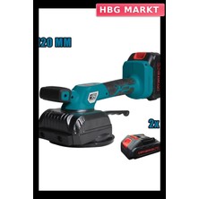 HBG Markt Catpower 1410 Akülü Fayans Titreşim 20V 2.0AH Vantuz 120MM