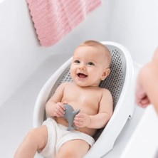 Retro Art Silikon Fileli Bebek Banyo Küveti | Kaymaz Bebek Banyo Oturağı (0-24 Ay)