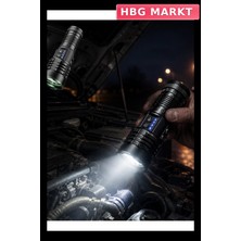 HBG Markt Taşınabilir LED El Feneri Güçlü Aydınlatma