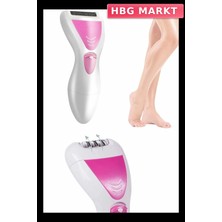 HBG Markt Mey Ithalat® Profesyonel 4in1 Çok Amaçlı Epilasyon Aleti Şarjlı Pratik Taşınabilir