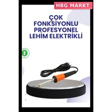 HBG Markt Profesyonel Lehimleme Havyası Isıya Dayanıklı Ergonomik Sap