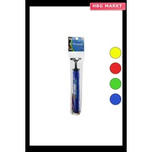 HBG Markt Mini El Pompası Bisiklet Top 28 cm Pompa Hortum Top Iğne Uç