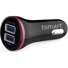 T&Smart Micro Usb Kablolu Araç Şarjı 3.1A