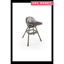 HBG Markt Eğitici Mama Sandalyesi Premium Stone Gri Bebek Oyuncağı