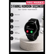 HBG Markt Amoled Ekranlı Geniş Tasarımlı Akıllı Saat