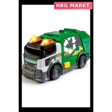 HBG Markt Mey Ithalat®  Dickie Sesli ve Işıklı Geri Dönüşüm Çöp Kamyonu