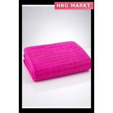 HBG Markt Pembe Mikrofiber Temizlik Bezi: Yüksek Emicilik ve Yumuşak Doku