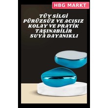 HBG Markt Mey Ithalat® Crystal Eraser Epilasyon Aleti ve Titreşimli Yüz Temizleme Masaj Aleti