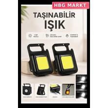 HBG Markt Süper Parlak 800 Lümen LED Işık 3 Modlu