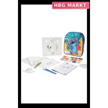 HBG Markt Sırt Çantalı Boyama ve Çizim Seti Eğitici Oyuncak