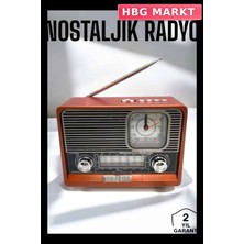 HBG Markt Bluetooth 5.0 ve Fm/am/sw Radyo Destekli Taşınabilir Müzik Çalar
