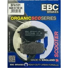 Ebc Organik Fren Balatası SFA101 Arka Rks Freccıa 125 Rks Vrs 125