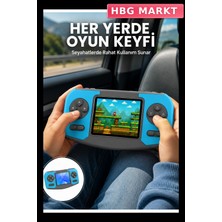 HBG Markt Taşınabilir Mini Video Oyun Konsolu Ergonomik Çocuk Oyun Cihazı