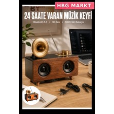 HBG Markt Bluetooth Hoparlör: 15M Çekim Mesafesi ve Çoklu Girişler