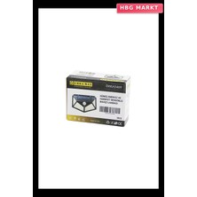 HBG Markt 4 Açılı Solar Hareket Sensörlü Apik Duvar Lambası Dış Mekan 9.5X13.5CM