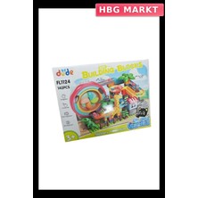 HBG Markt Mey Ithalat® FL1124 Monte Edilebilir Yapı Seti 142 Parça