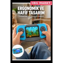 HBG Markt Mini El Oyun Konsolu Taşınabilir ve Ergonomik Tasarım