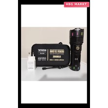HBG Markt Wison WS-550 30W 3000 Lümen Zoomlu Profesyonel El Feneri