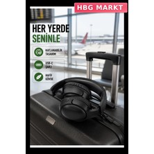 HBG Markt Siyah Bluetooth Kulaklık: Kablosuz Konfor ve Işlevsel