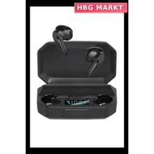 HBG Markt G30 Siyah Profesyonel Kulaklık Bluetooth 5.2 Düşük Gecikme