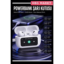 HBG Markt Dokunmatik OLED Ekranlı Kablosuz Kulaklık