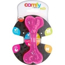 Moontime Alaçatı Comfy Dental Naneli Diş Kaşıyıcı Köpek Kemik Oyuncağı Pembe 12.5 cm