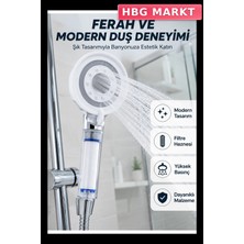 HBG Markt Filtreli Duş Başlığı