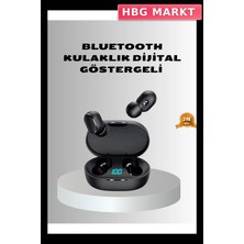 HBG Markt Mey Ithalat® Bluetooth Kulaklık – Gürültü Önleyici, Mikrofonlu, Uzun Pil Ömürlü Kablosuz Kulaklık