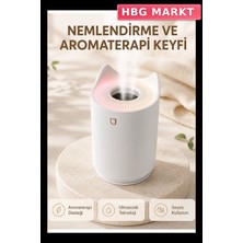 HBG Markt Mey Ithalat® Aroma Difüzör Hava Nemlendirici Sessiz Çalışma LED Gece Lambası