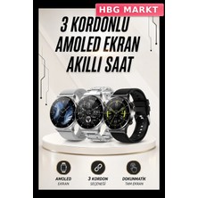 HBG Markt Şık Tasarımlı Akıllı Saat, 3D Dinamik Kadran Desteği