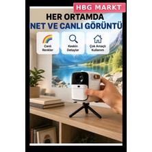 HBG Markt 750G Mini Projektör Taşınabilir
