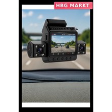 HBG Markt Araç Ön Arka Iç Kamera Sistemi Full Hd