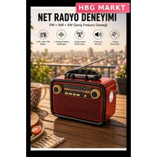HBG Markt Çok Yönlü Bluetooth USB Sd Kart Radyo Mp3 Müzik Kutusu