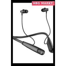 HBG Markt 60 Saat Kablosuz Bluetooth Kulaklık Spor ve Günlük Kullanım