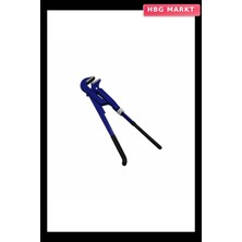 HBG Markt 1" Parmak Maşonlu Maşalı Çelik Boru Anahtarı Pvc Izole Ergonomik Saplı (564